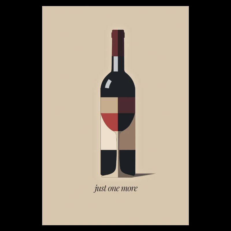 Conception du vin juste une fois de plus