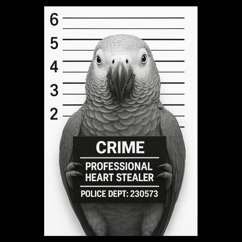 Parrot in Interrogation – Heart Thief