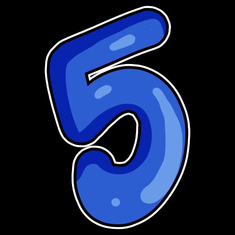 Numéro 5 Numéro Bleu