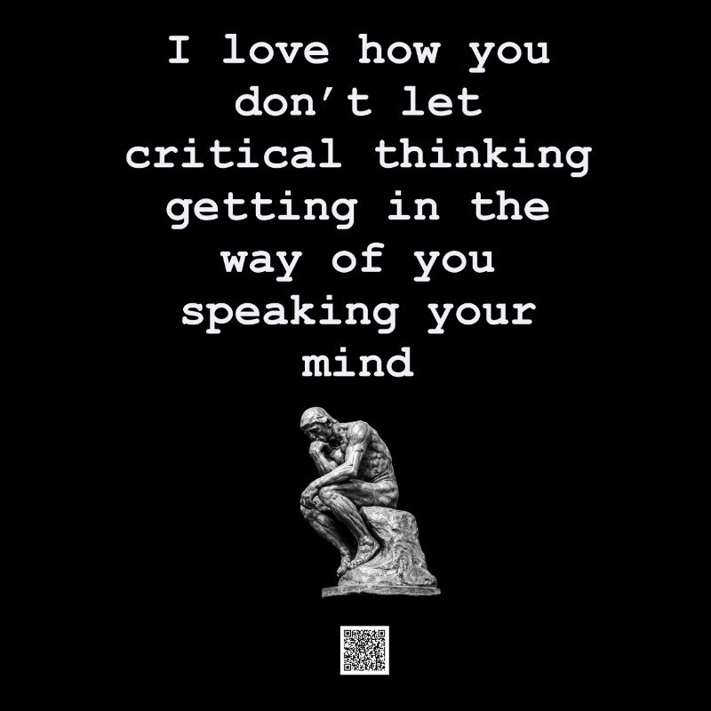 Critical Thinking Free Thoughts