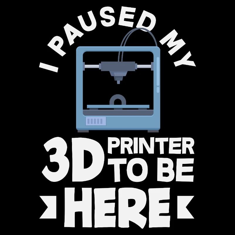 I paused my 3D printer funny