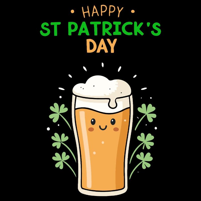 Frohes St. Patrick's Day Bier