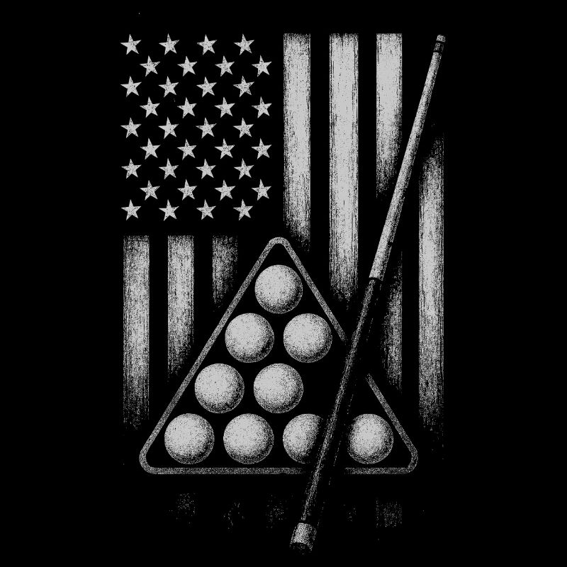 Conception de boules de billard Flag