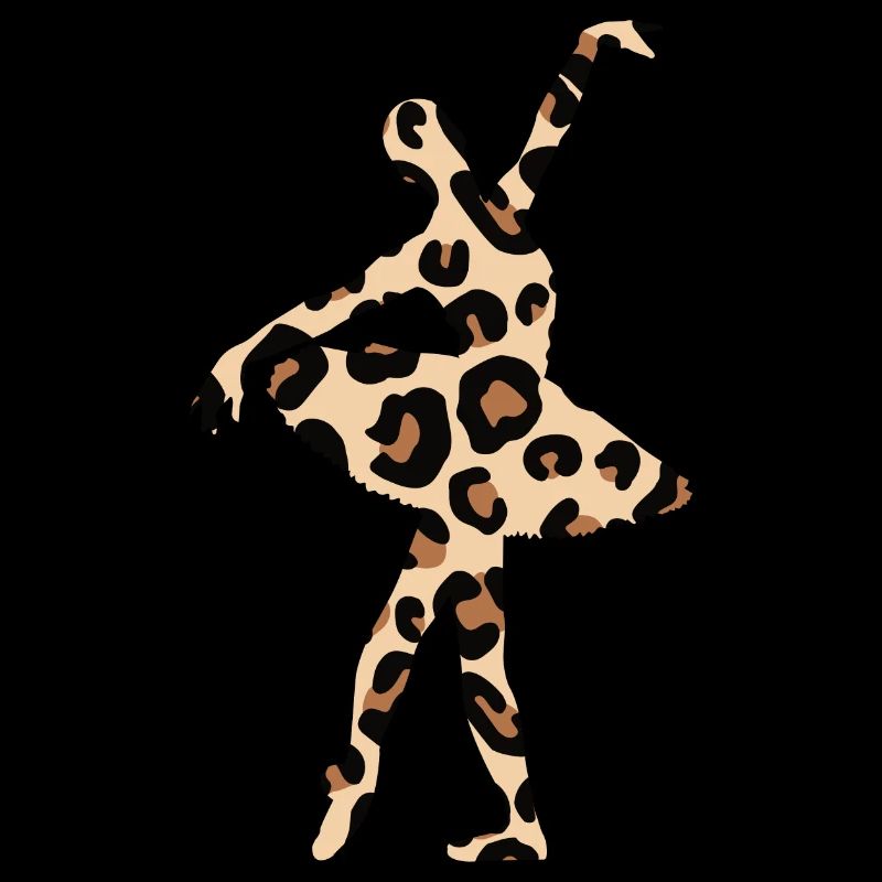 Ballerina Leopard Ballet Dancer Gift