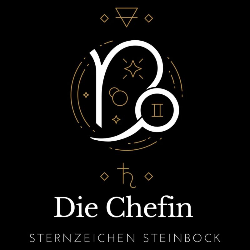 Steinbock Chefin Stil Grafik