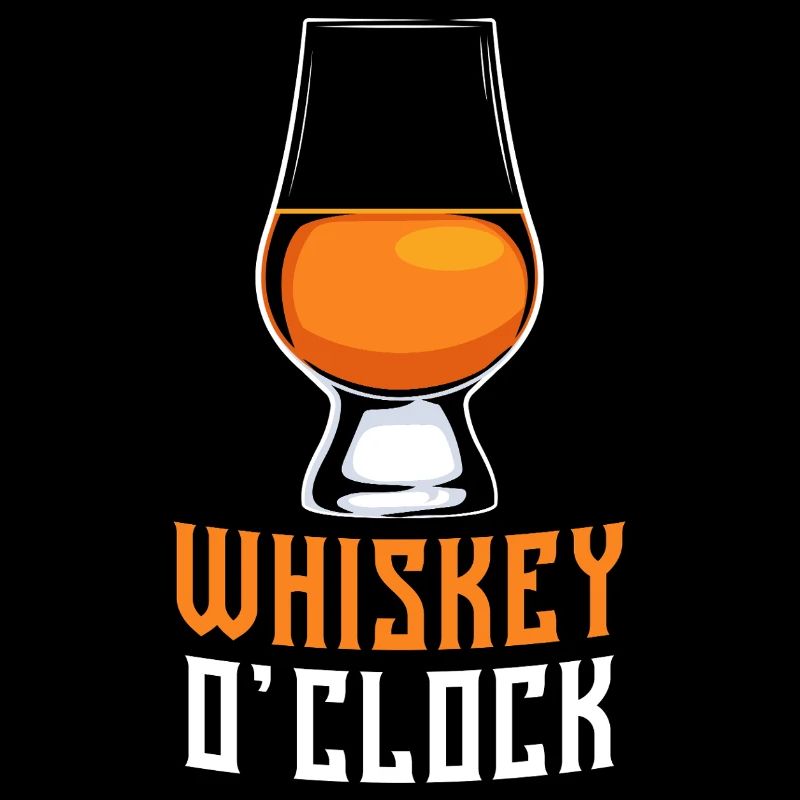 Citation du verre écossais Whiskey O’Clock Design