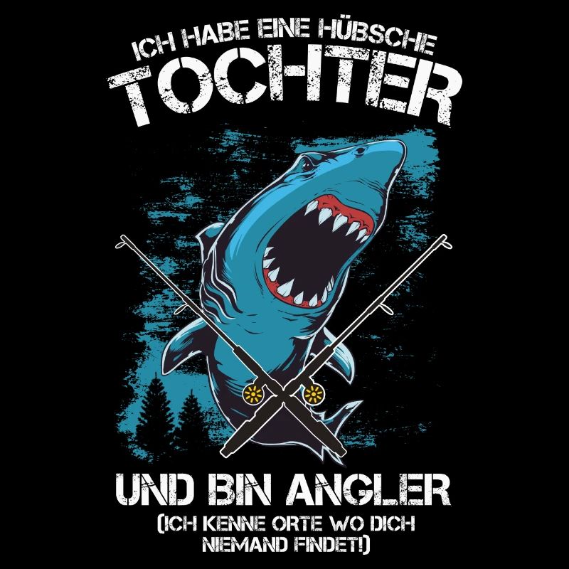 Ich habe eine hübsche Tochter und bin Angler