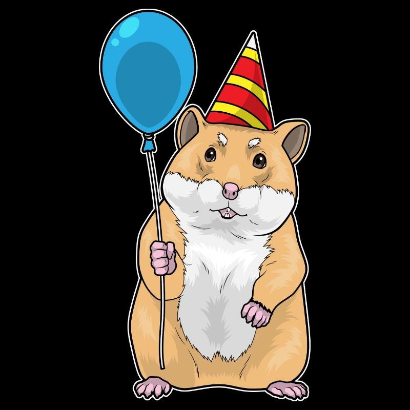 Hamster Geburtstag Luftballon