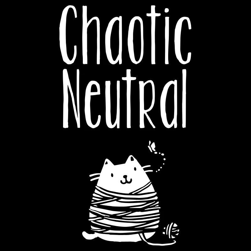 Pen and paper cat chaotic neutral