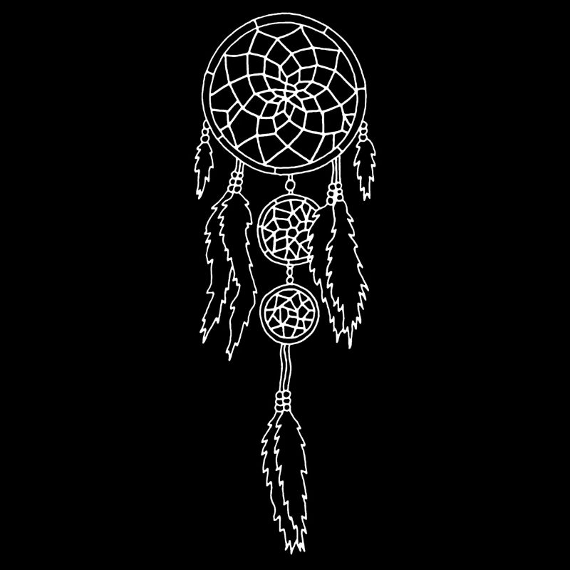 Attrape-rêve blanc