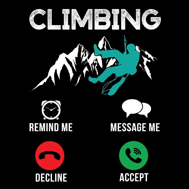 Klettern Ruft Kletterer