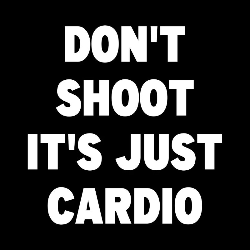 Ne tirez pas, c’est juste du cardio