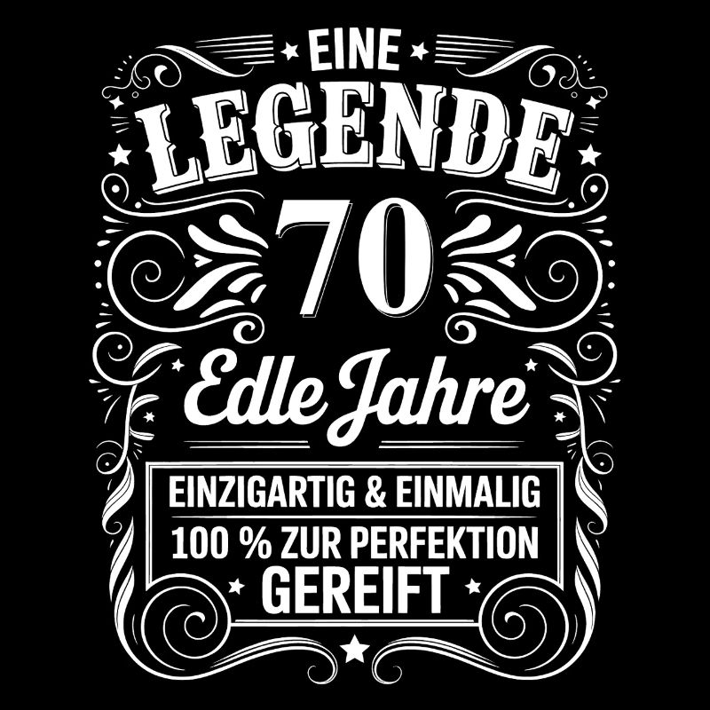 A Legend Noble 70th Anniversary 70th Birthday Gift