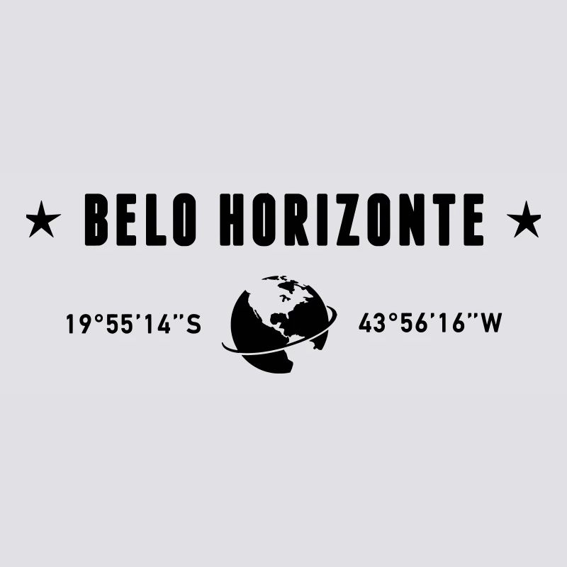 Belo Horizonte Coordinates Planet Earth
