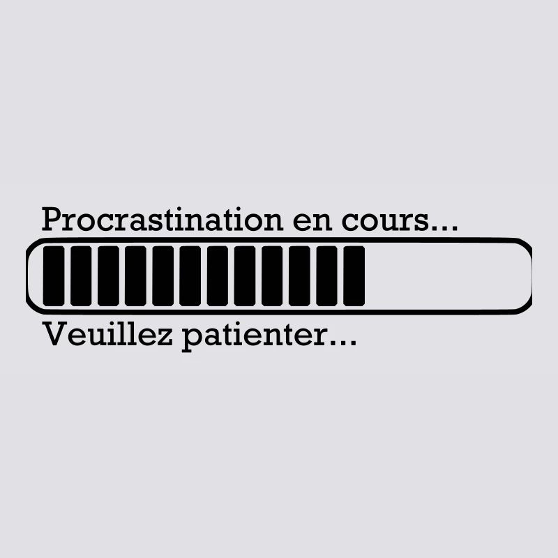 Procrastination in progress ...
