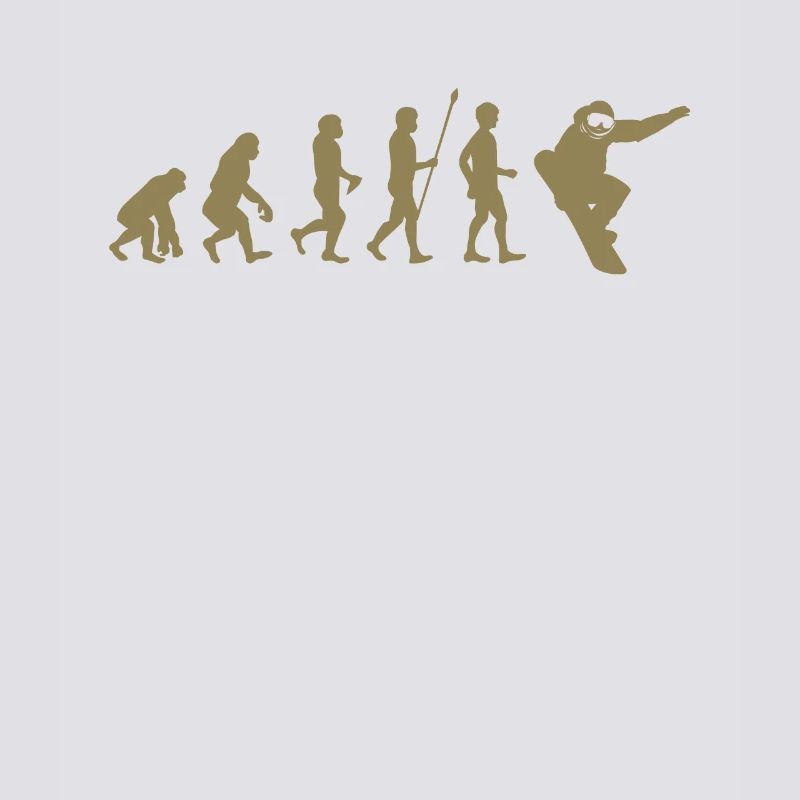 Snowboarder Evolution Idée cadeau