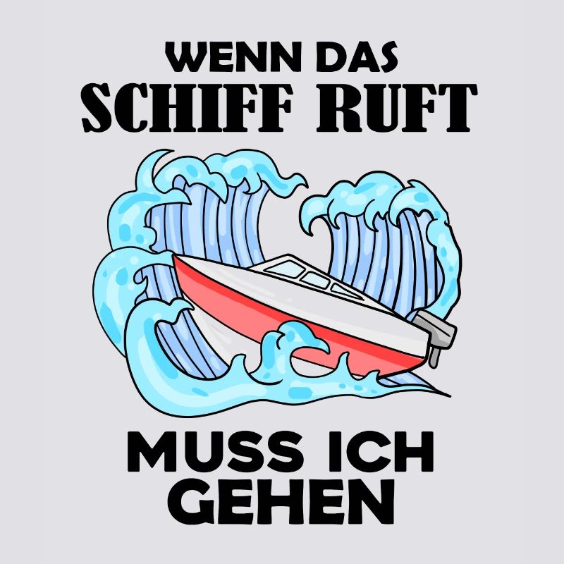 Motorboot Kapitän Boot Boote Seefahrt Geschenk