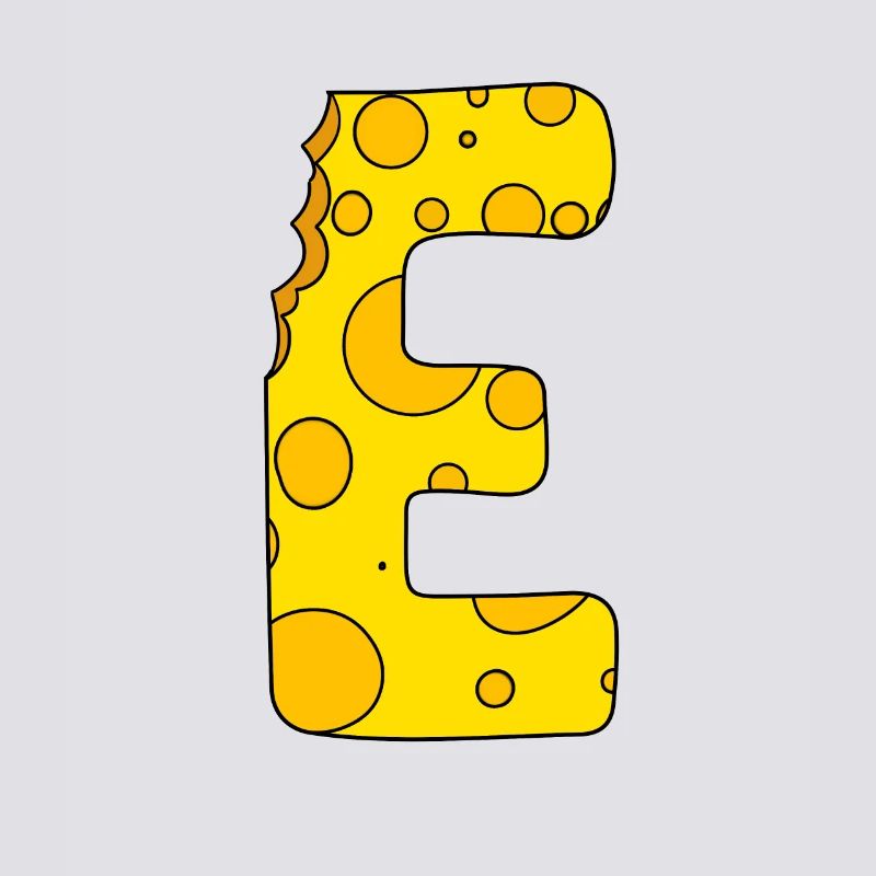 Letter E