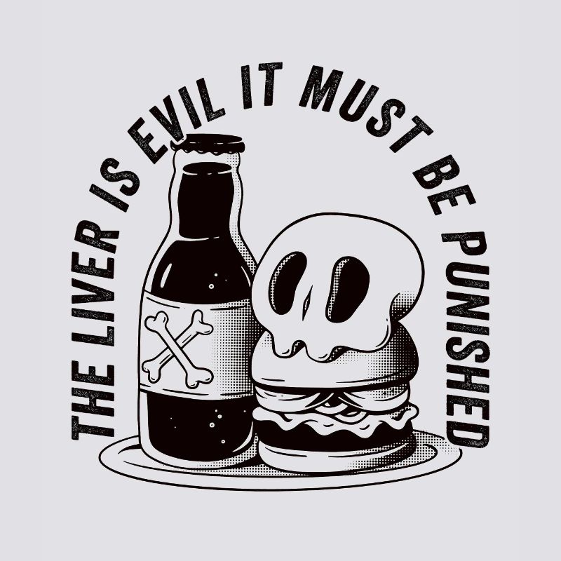 Die Leber ist böse und wird bestraft