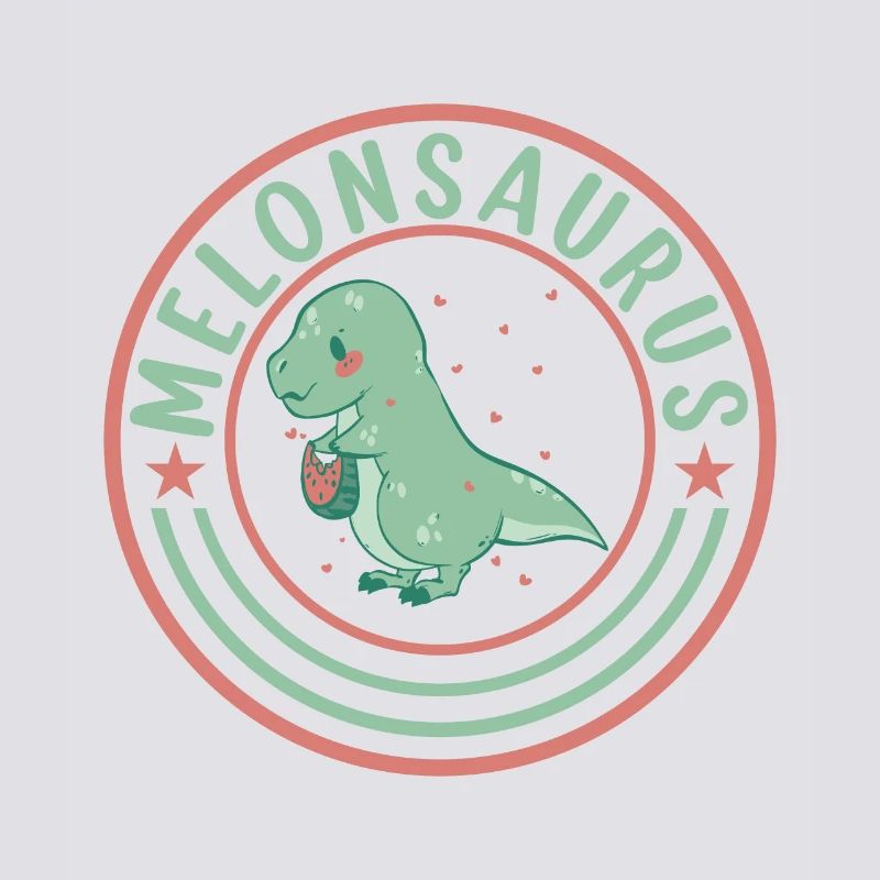 Pastèque pastèque végétarienne T Rex
