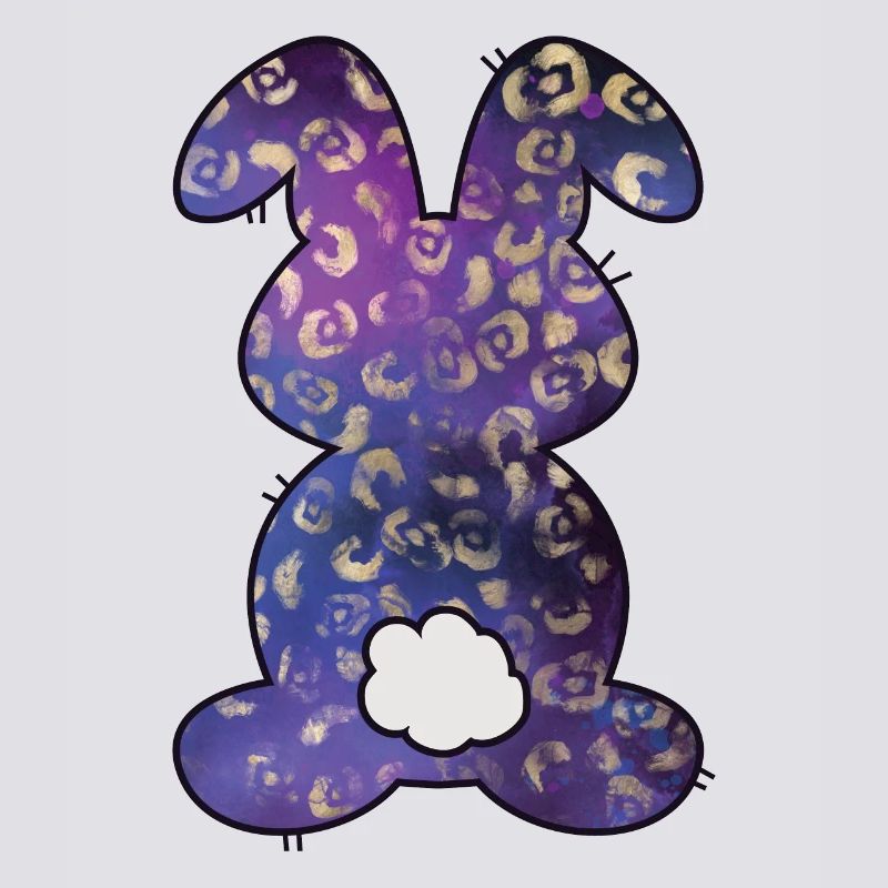 Leopard Pattern Rabbit Easter