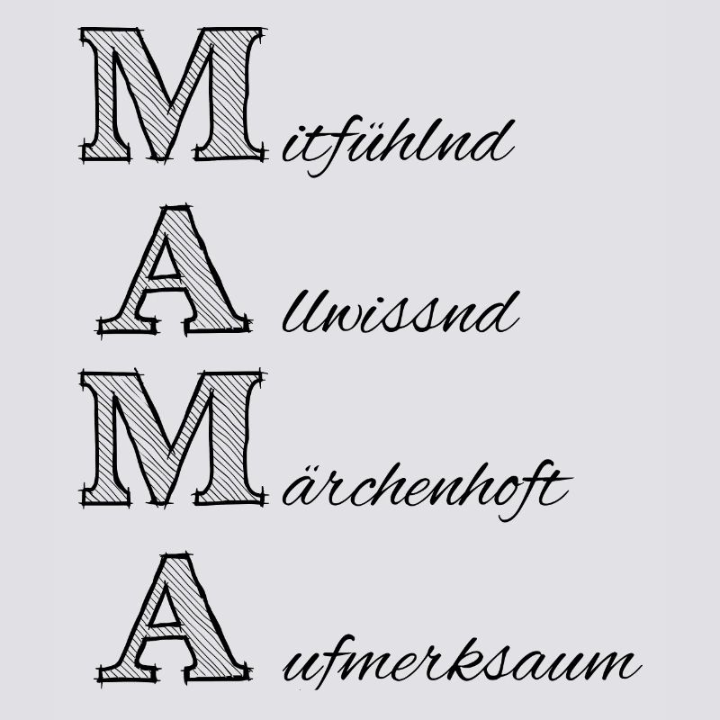 Mama, Dialekt, beste Mama, Muttertag