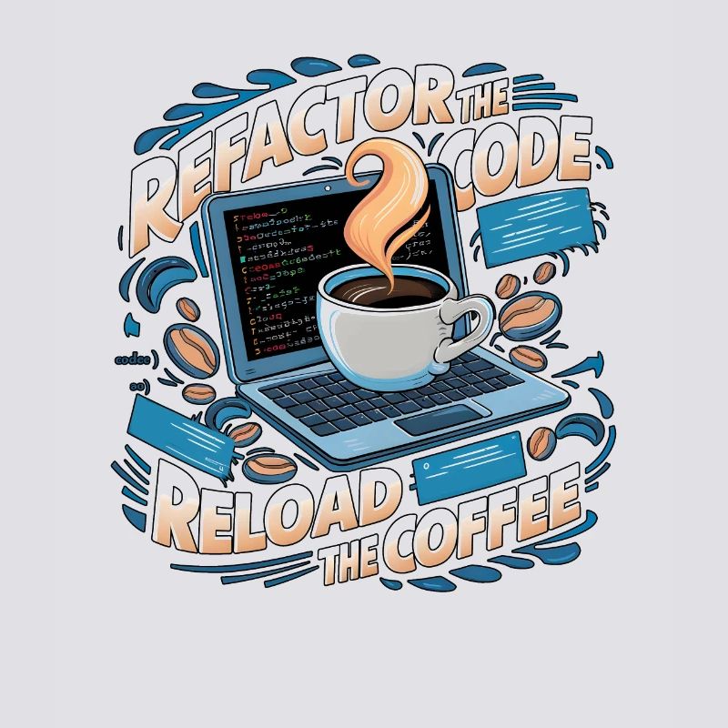 Aus Kaffee Code generieren Programmierer