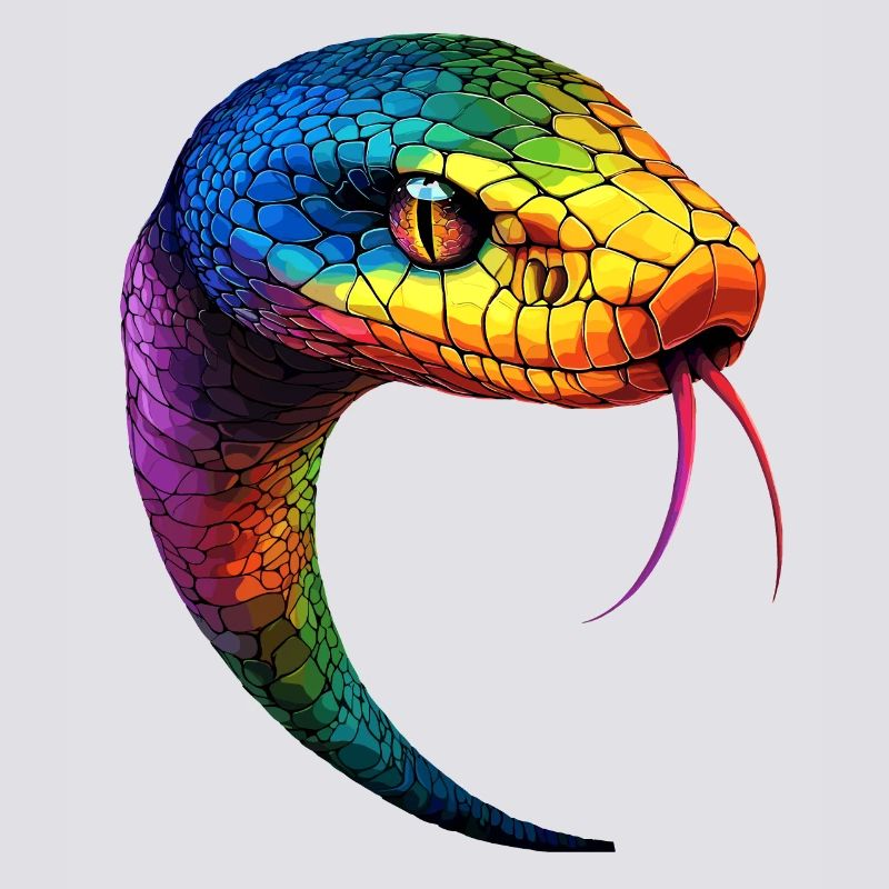 Snake Python Cobra Mamba Rattlesnake Snake