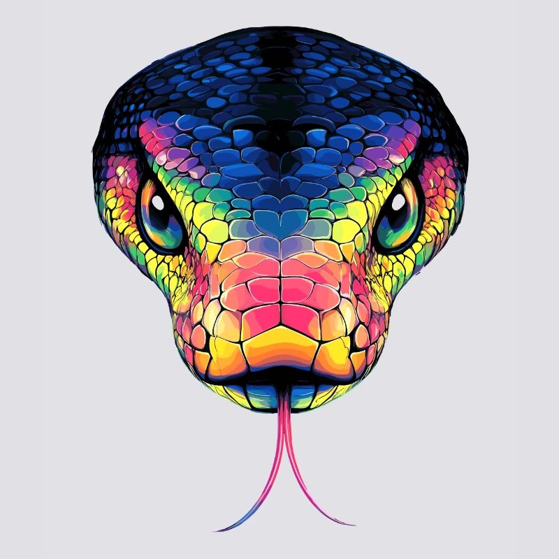 Schlange Python Kobra Mamba Klapperschlange Snake