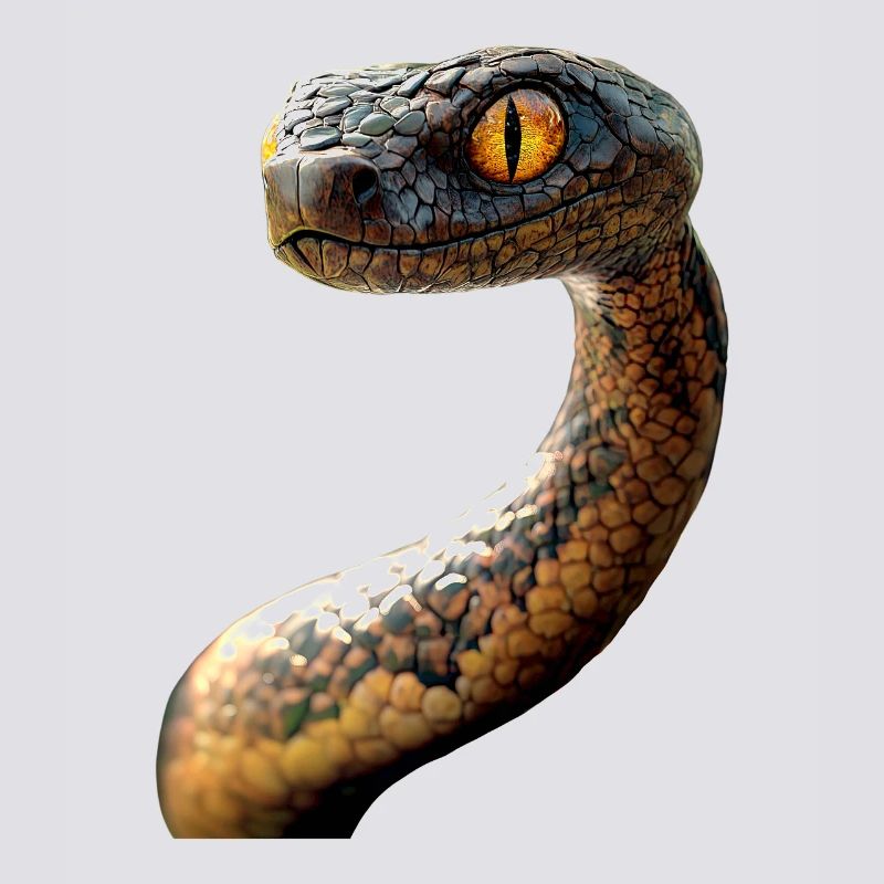 Snake Python Cobra Mamba Rattlesnake Snake