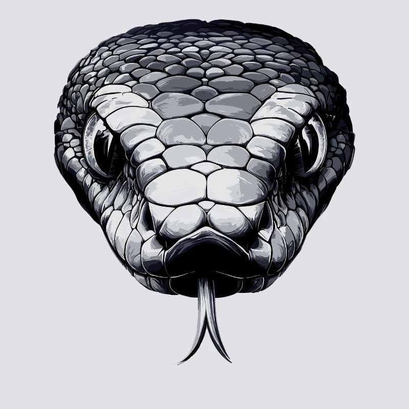 Serpent Python Cobra Mamba Serpent à sonnettes Serpent