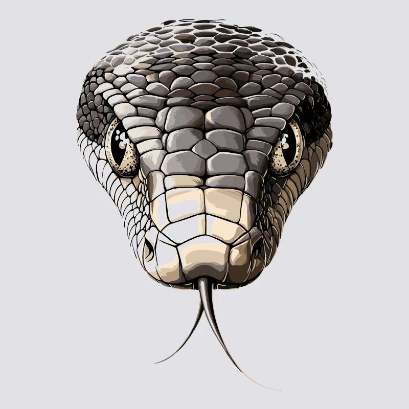 Serpent Python Cobra Mamba Serpent à sonnettes Serpent