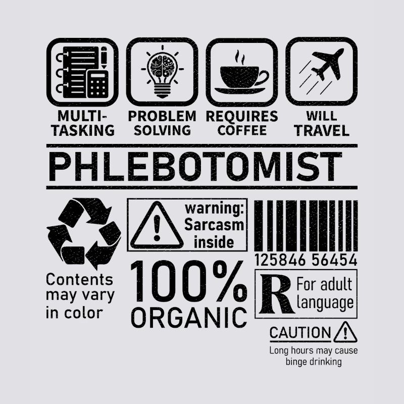Phlébotomiste multitâche résolution de problèmes