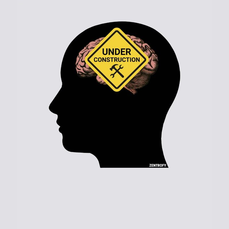 Mindful Construction Brain Tee