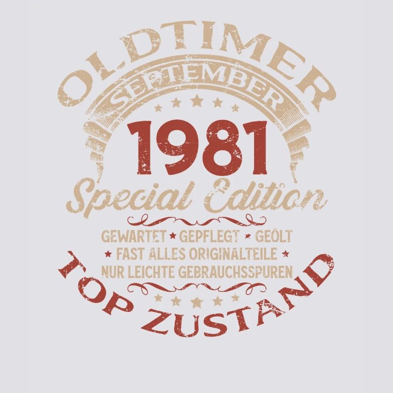 44. Geburtstag Geschenk Oldtimer September 1981