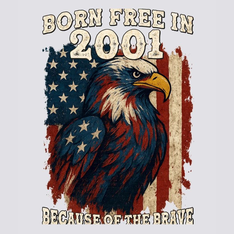Né libre en 2001 - 24 ans de liberté parce que
