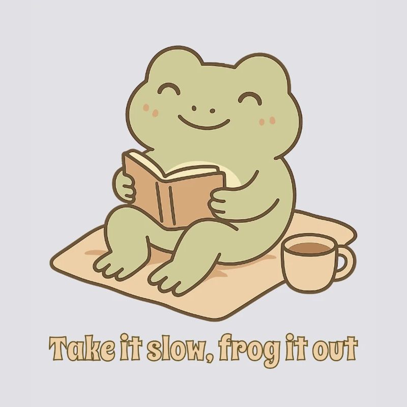 Reading Frog – Take it slow Design