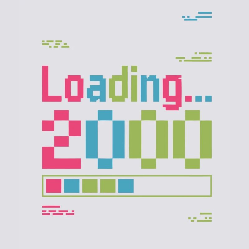 Loading 2000 Pixel Ladebildschirm