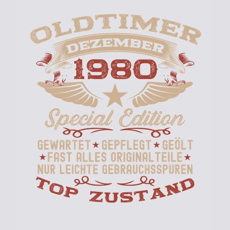 45. Geburtstag Geschenk Oldtimer Dezember 1980