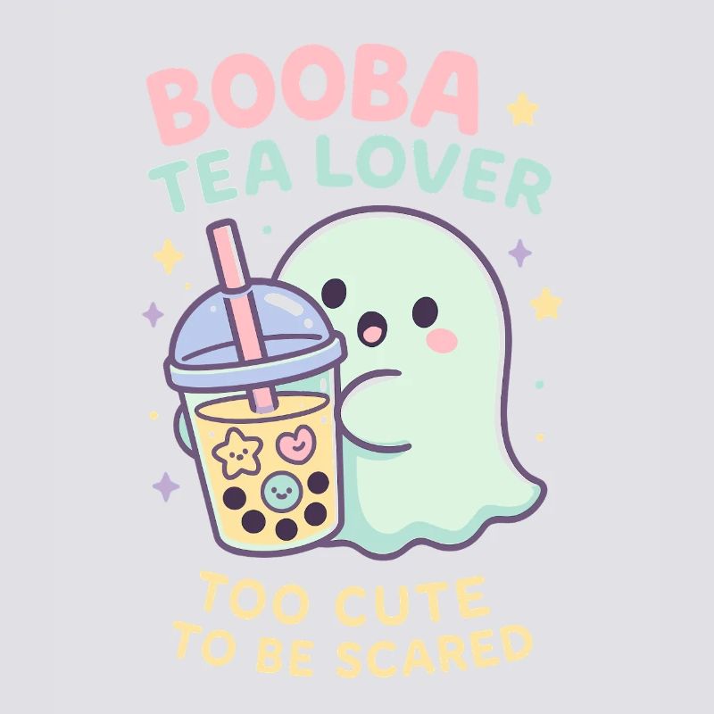 Bubble Tea Ghost, Cute Boba Lover