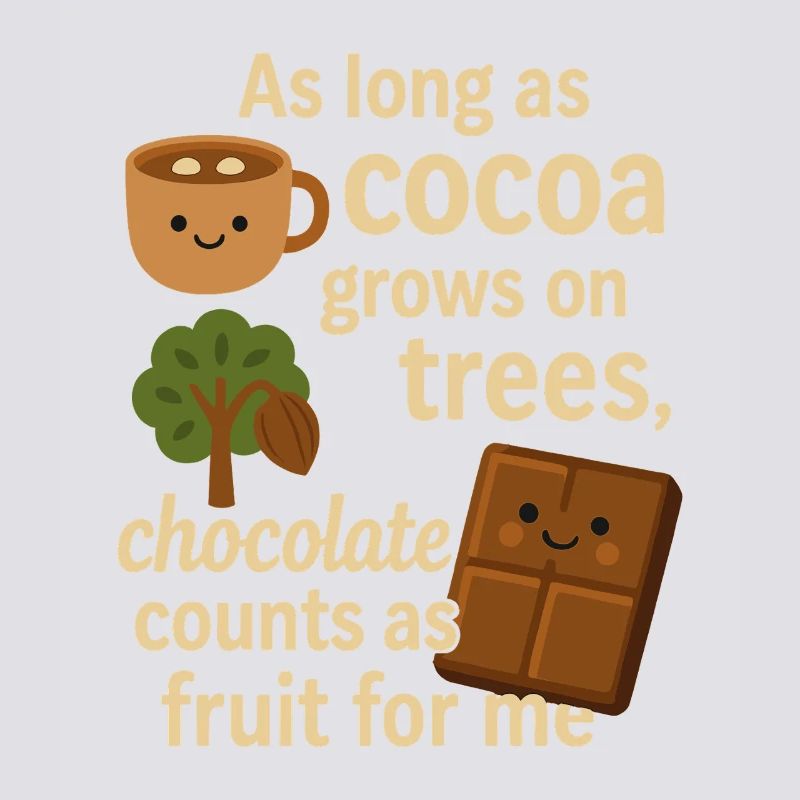 Le chocolat compte comme un fruit – drôle de dicton du cacao