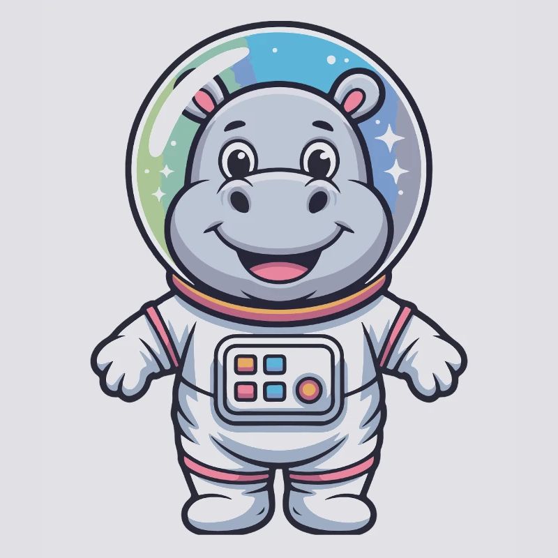 Hippo Astronaut Aventure Spatiale