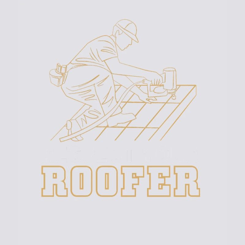 Dachdecker Handwerker Beruf Spruch