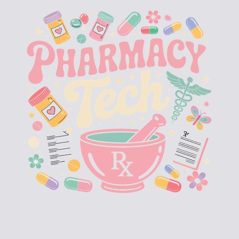 PharmaTech Pharmacy Illustration