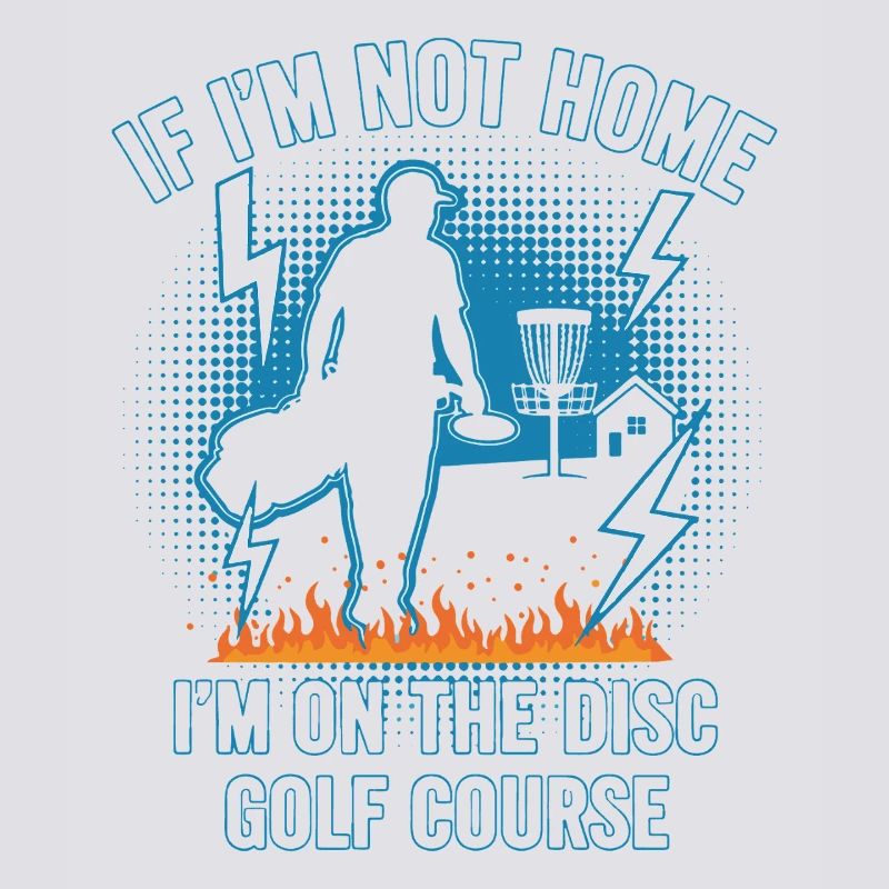 Wenn ich nicht zu Hause bin, bin ich auf dem Disc Golf Course