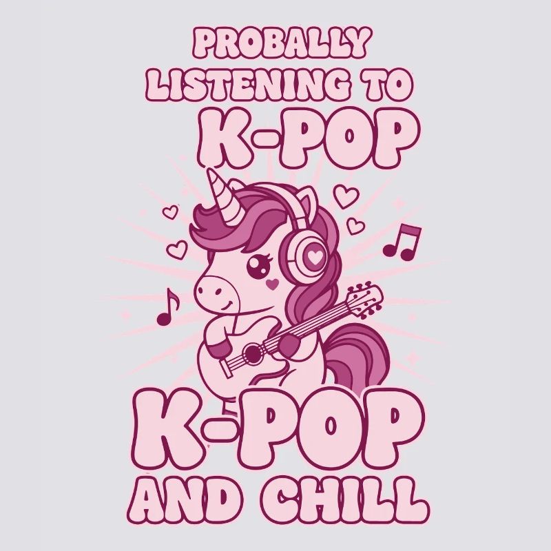 Probablement en train d’écouter du K-Pop et du Chill Unicorn