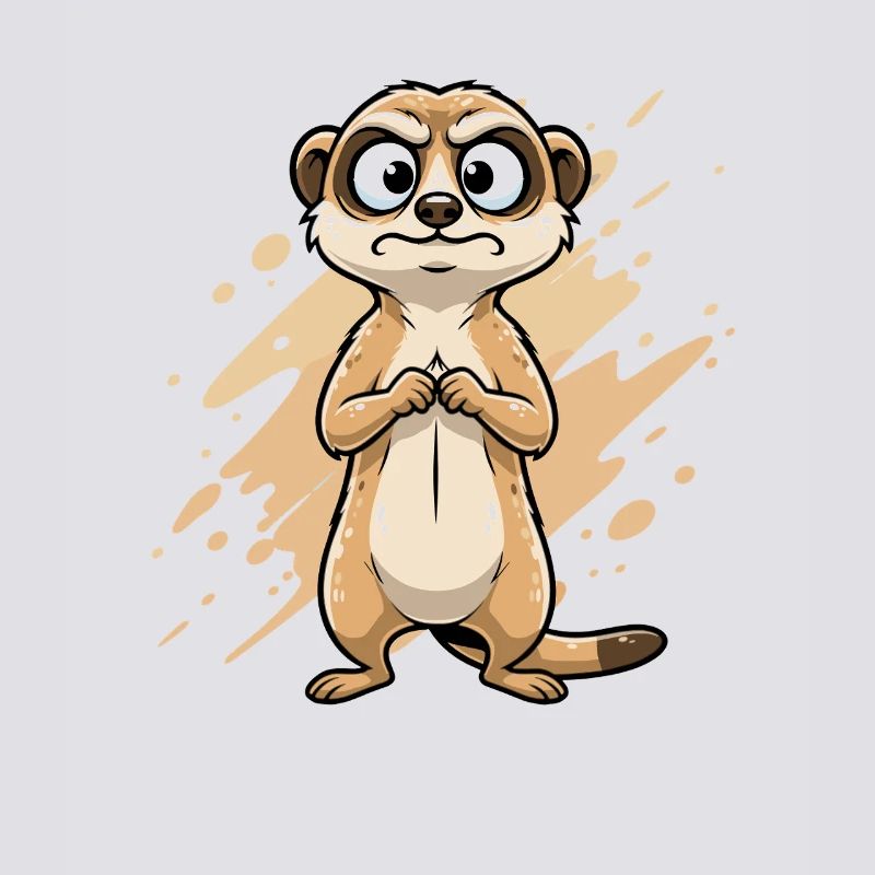 Caricature de Suricate Douteuse