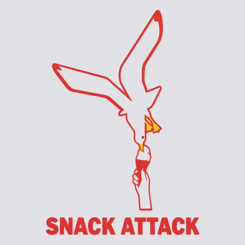Snack Attack Möwe Eis