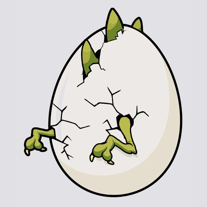 Cracked Egg Bloom Easter