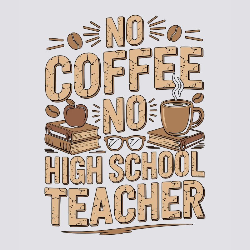 Professeur de lycée Pas de café Maître de café